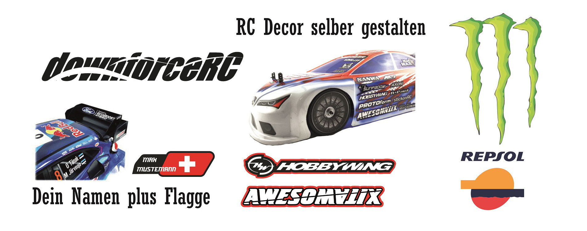 RC Dekor selber gestalten