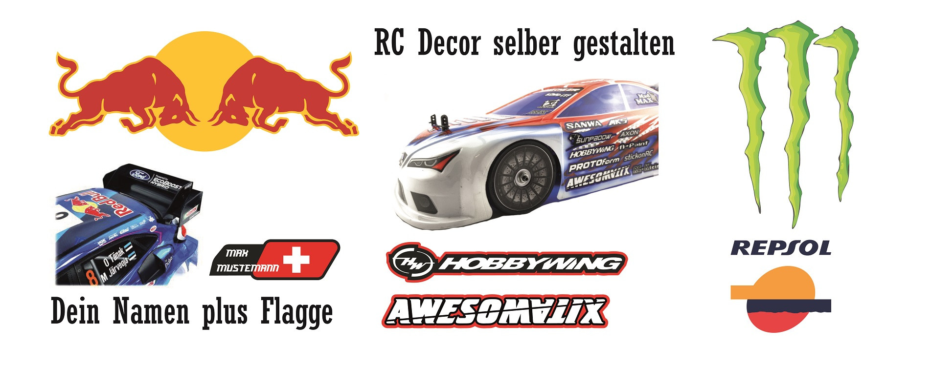 RC Dekor selber gestalten